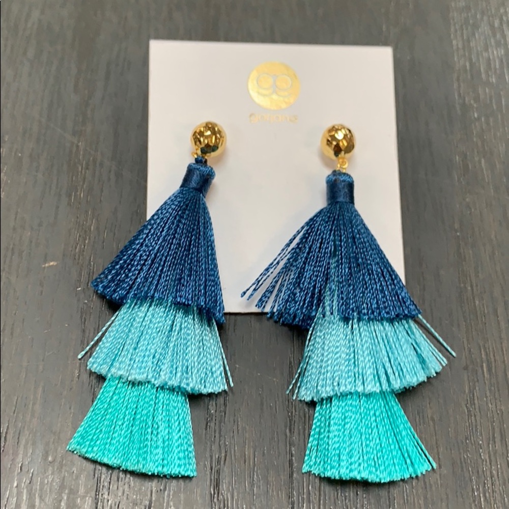 Gorjana Havana tassel earrings